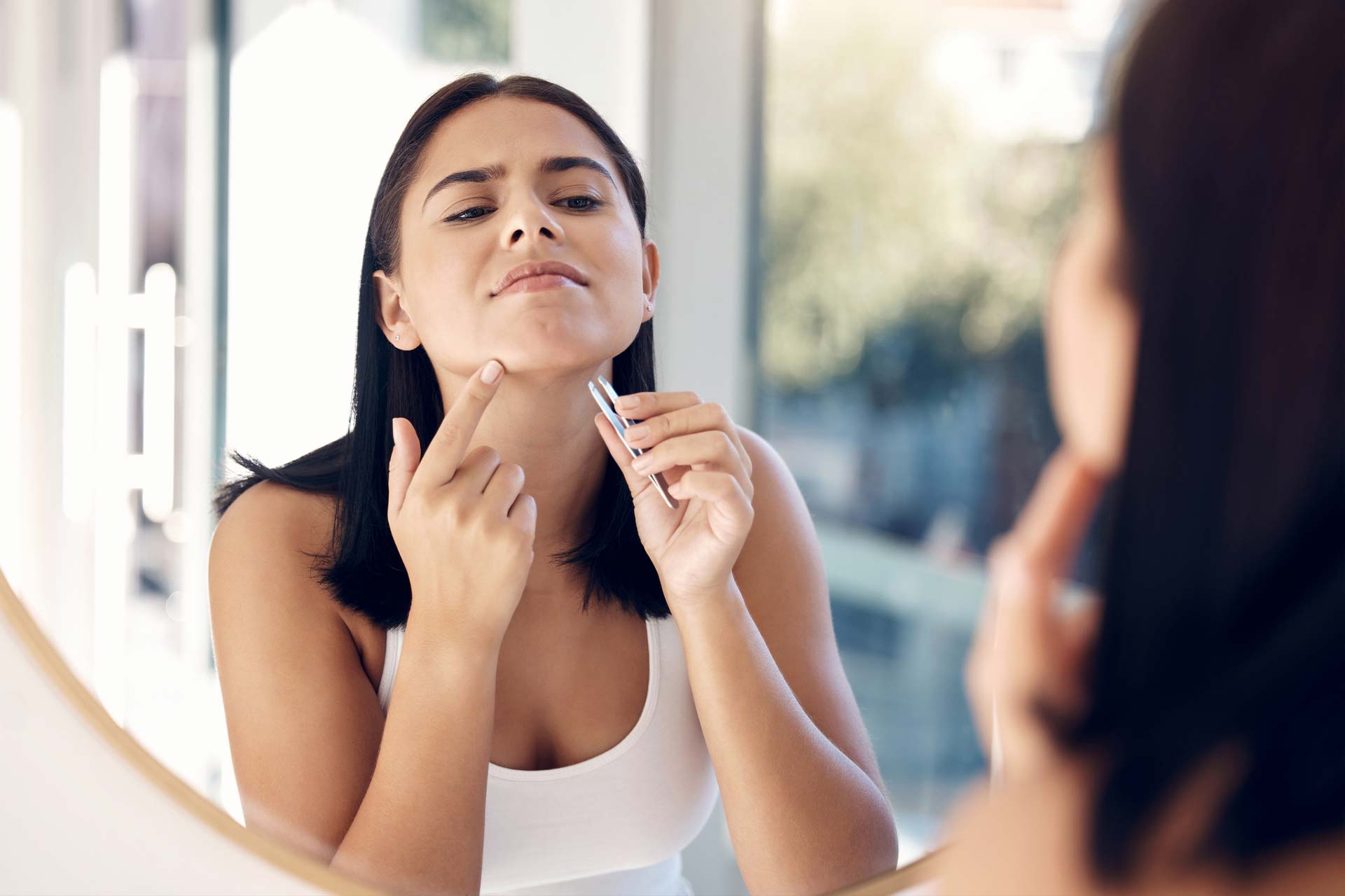 chin hair removal for women